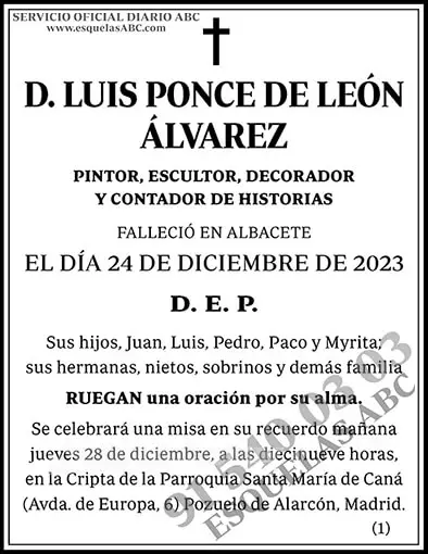 Luis Ponce de León Álvarez