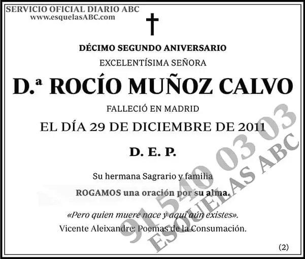 Rocío Muñoz Calvo