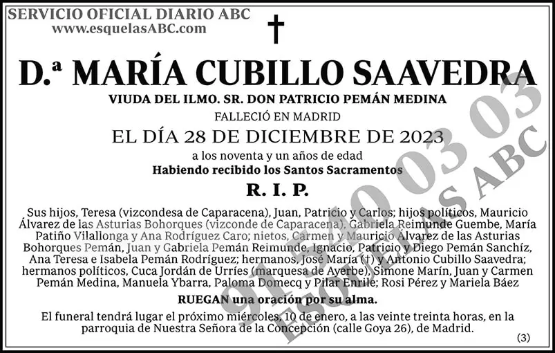 María Cubillo Saavedra