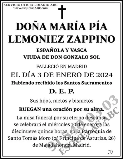 María Pía Lemoniez Zappino