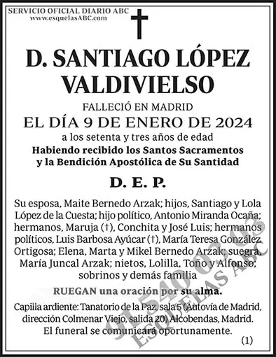 Santiago López Valdivielso