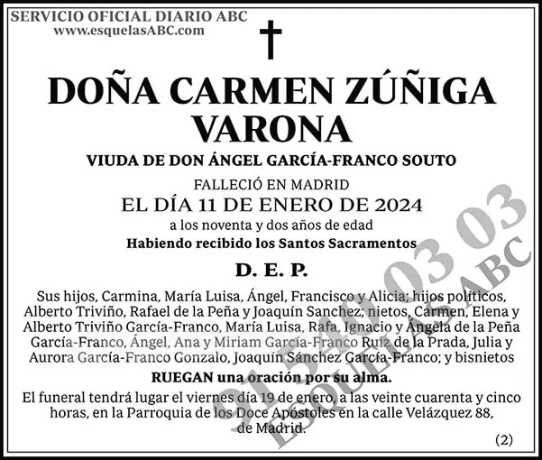 Carmen Zúñiga Varona
