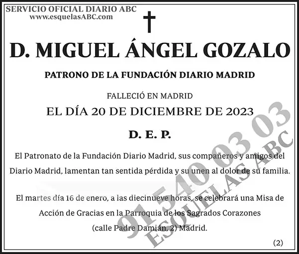 Miguel Ángel Gozalo