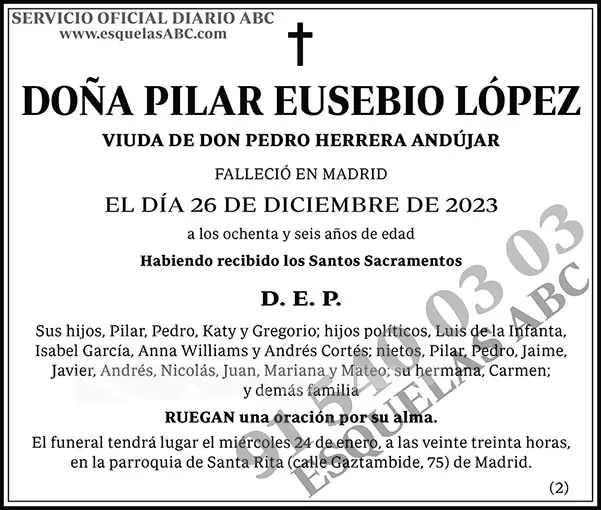 Pilar Eusebio López