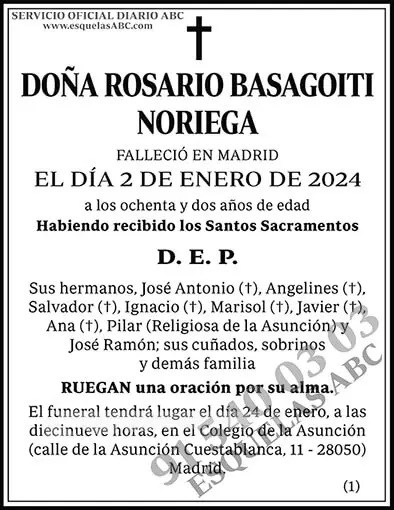 Rosario Basagoiti Noriega