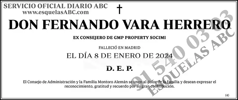Fernando Vara Herrero