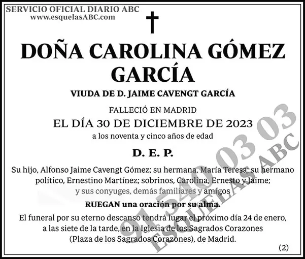Carolina Gómez García