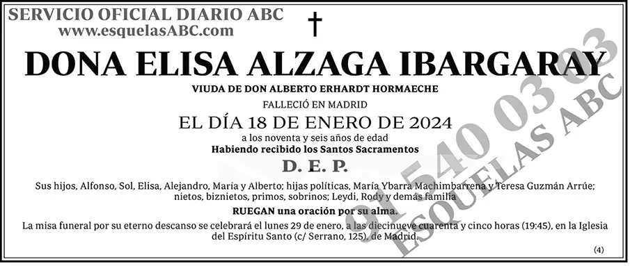 Elisa Alzaga Ibargaray