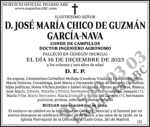 José María Chico de Guzmán García-Nava