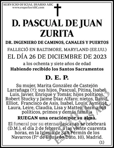 Pascual de Juan Zurita