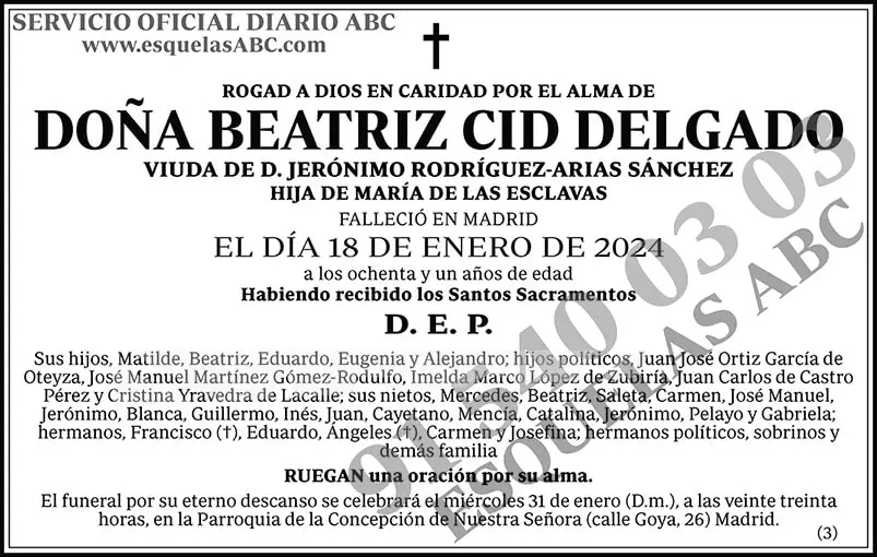 Beatriz Cid Delgado