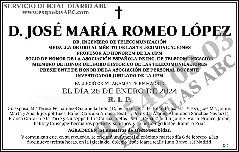José María Romeo López