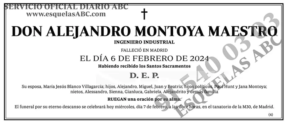 Alejandro Montoya Maestro