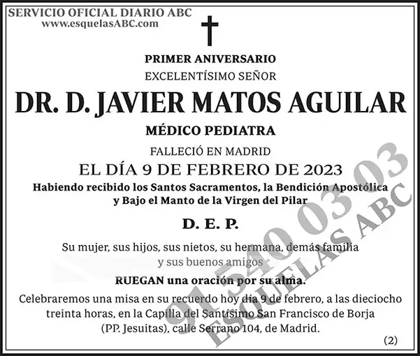 Javier Matos Aguilar