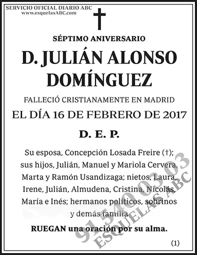 Julián Alonso Domínguez