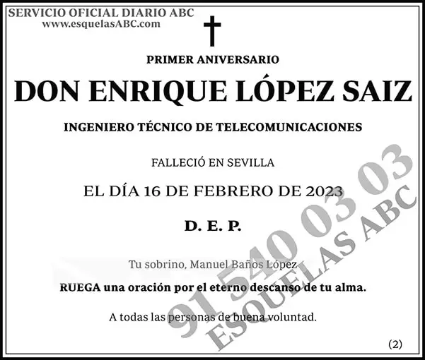 Enrique López Saiz