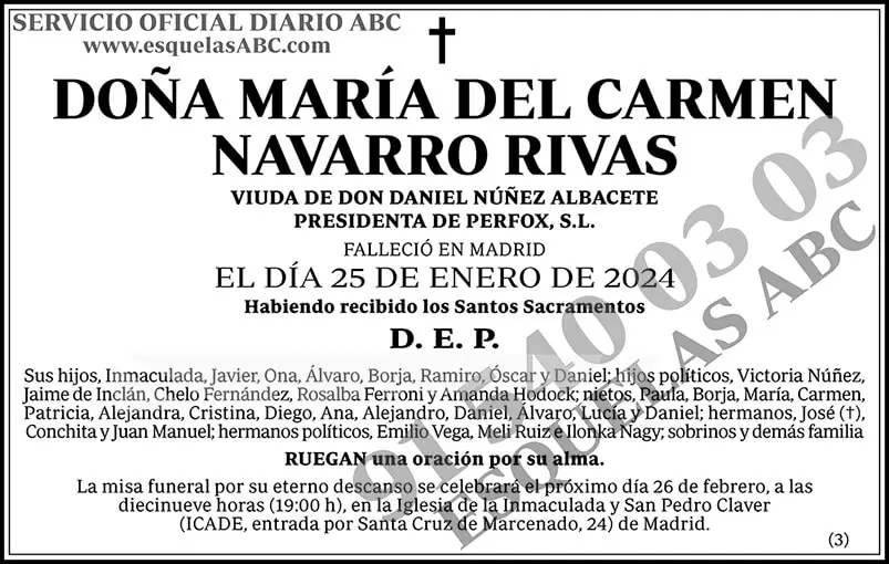 María del Carmen Navarro Rivas