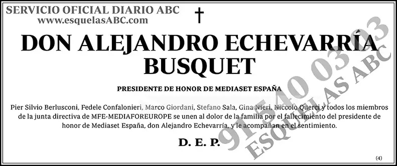 Alejandro Echevarría Busquet