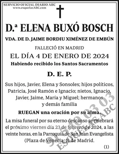 Elena Buxó Bosch