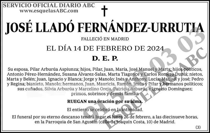 José Lladó Fernández-Urrutia