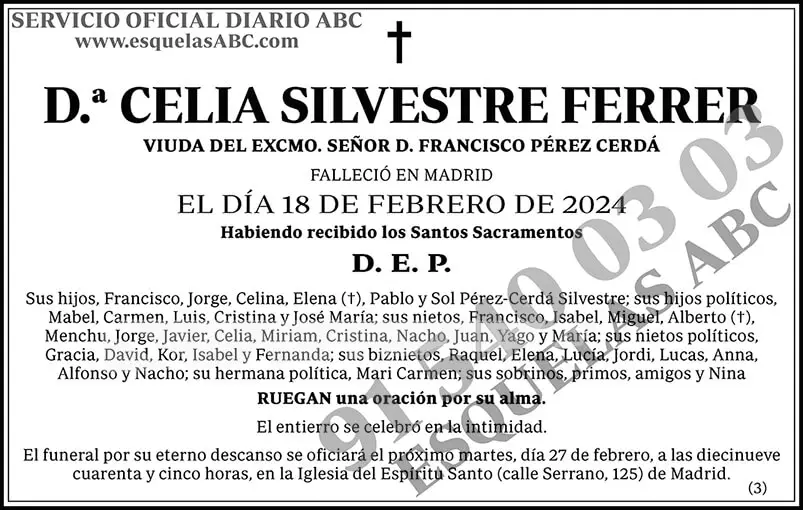 Celia Silvestre Ferrer