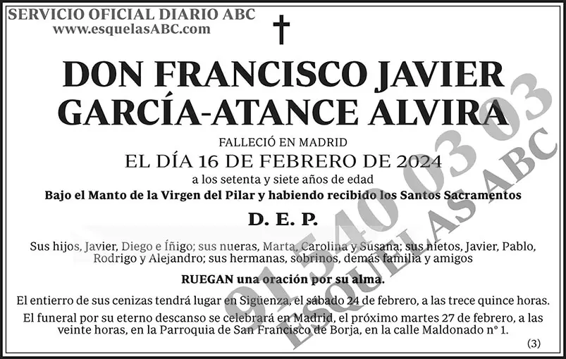 Francisco Javier García-Atance Alvira