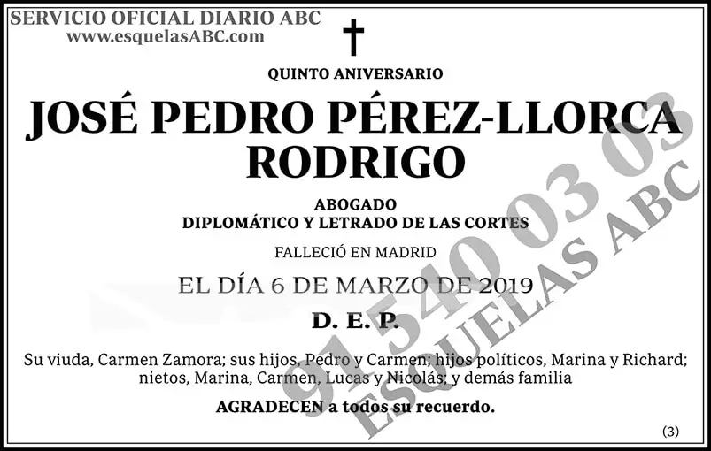 José Pedro Pérez-Llorca Rodrigo