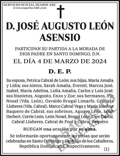 José Augusto León Asensio
