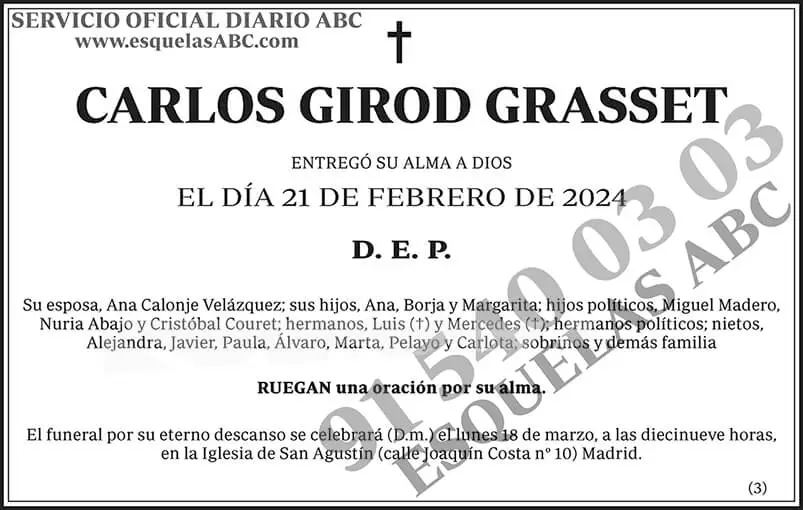 Carlos Girod Grasset