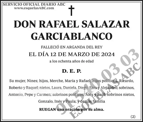 Rafael Salazar Garciablanco