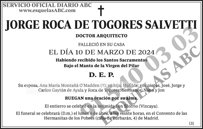 Jorge Roca de Togores Salvetti