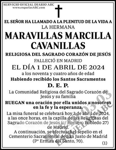 Maravillas Marcilla Cavanillas