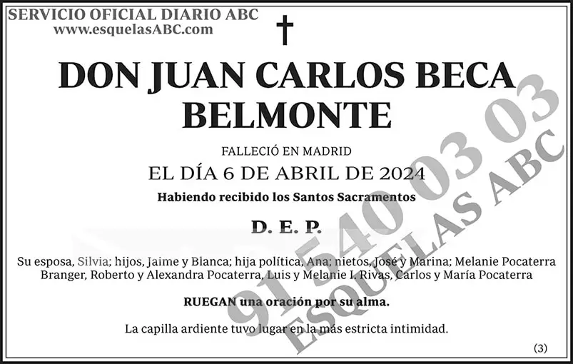 Juan Carlos Beca Belmonte