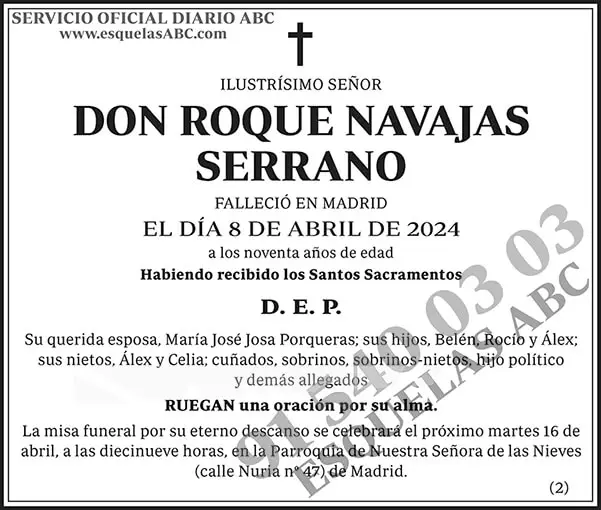 Roque Navajas Serrano